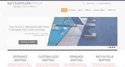 Desktop Screenshot of matsupplier.com